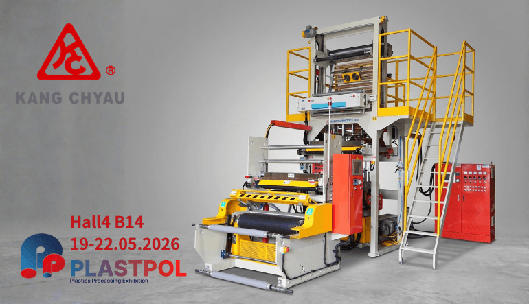 Unveiling the KMT-55CE: KANG CHYAU’s Next-Generation Blown Film Machine Masters Sustainability and Speed