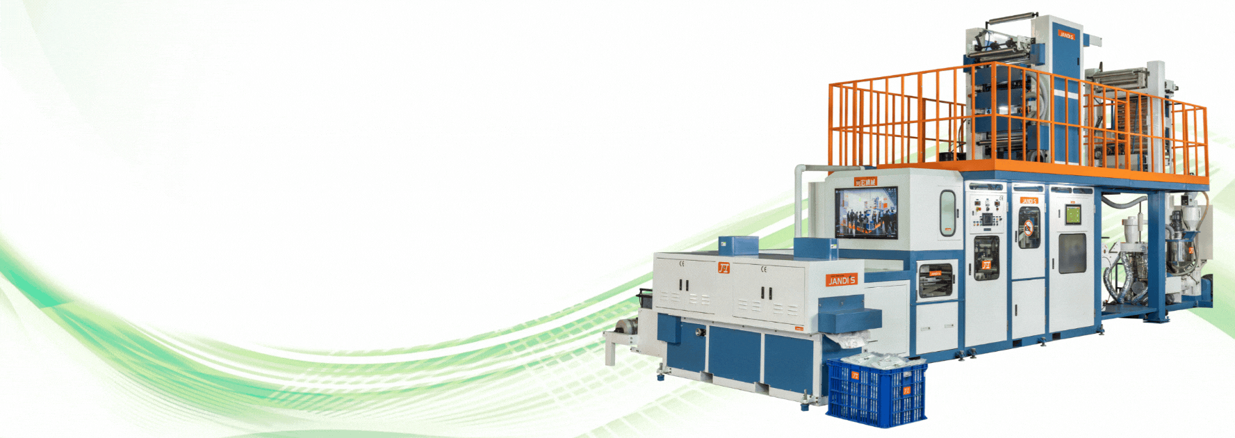 T-shirt Bags Making Line for In-Line & Off-Line Operation (JIT-SS)
