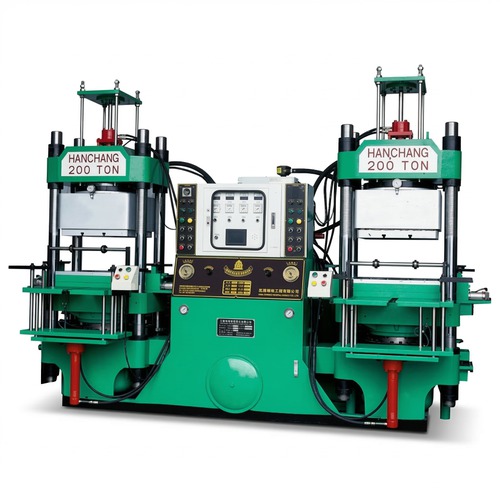 Double-Station Vacuum Compression Molding Machine