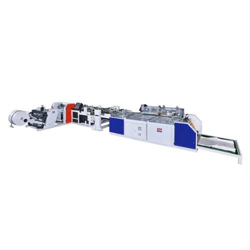 Fully Automatic Bag Top Hemming Conversion Line (In-Line Process for Cutting-Sewing-Bag Top Hemming For Woven Bag) Model No: HEMITEC