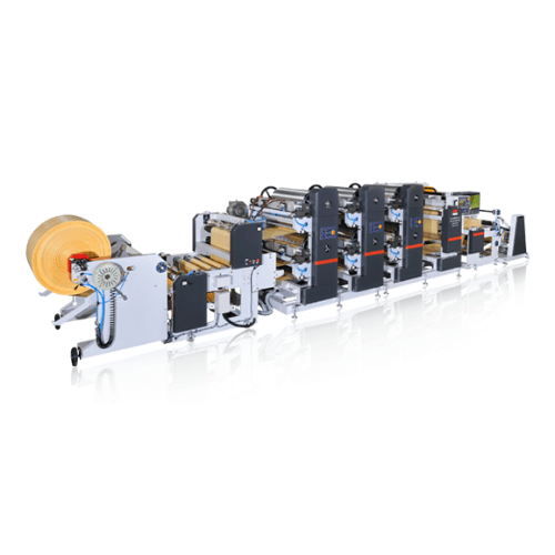 Reel to Reel Flexographic Printing Line FSRP-6C (No Cylinder Changing)