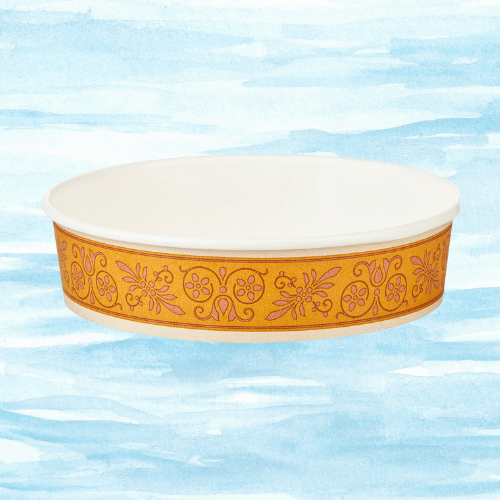 FC Series: Oven-Safe & Bakeable Paper Bowl ｜ 180ml to 600ml Sizes
