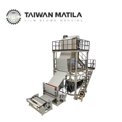 HDPE High Speed Mono Layer Film Blowing Machine