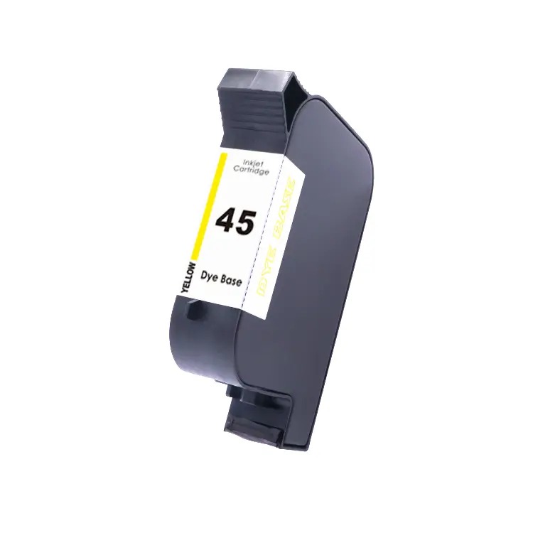 Yellow Half-Inch Dye TIJ Cartridge