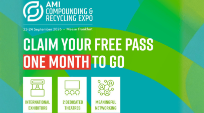 The countdown is on. In just one month's time, the AMI Compounding & Recycling Expo Europe will open its doors in Frankfurt on 23-24 September 2026.