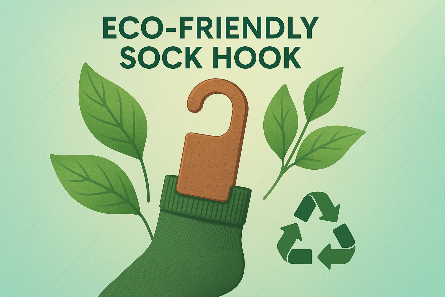 Every year, an estimated 8 to 10 billion plastic clothes hangers are produced globally—and only 15% are recycled. Among them, tiny plastic sock hooks are particularly troublesome. Their small size and mixed materials make them nearly impossible to recycle through conventional systems.
