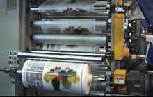 6 ألوان عالية السرعة المكدس فليكسو آلة الطباعة PKF1000-6HS
